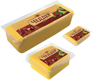 «Чеддер» Плавленый сырный продукт с заменителем молочного жира 