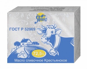 Масло "Крестьянское" 72,5% 